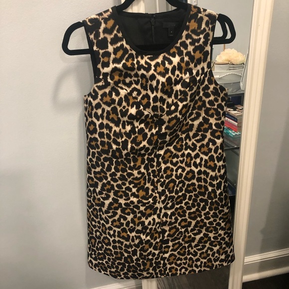 J.Crew Leopard Dress - Picture 2 of 4
